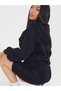 Panda Rabbit Printed Lover's Combination 2-Piece Sweatshirt - Pink Black White Oversize 3 Thread Hoodie - 2
