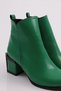 Green Women's Heeled Boots - 82121033 - 4