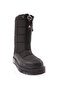 002-22K Women's Front Lace-Up Side Zipper Parachute Boots Black - 3