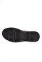 2509-1 Men's Lace-Up Zippered Sneakers Boots Black Genuine Leather - 5