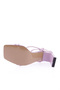 K9001 Women's Blunt Toe Cross-Strapped Heeled Sandals - 5