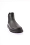 2200 Women's Stretch Detailed Boots Black Floater Genuine Leather - 2