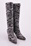 K300-22K Women's Pointed Toe Heeled Boots - 2