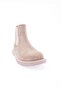 1501 Women's Stretch Detailed Boots Beige Suede Genuine Leather - 2