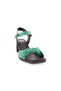 19001-2108 Women's Front Braided Heeled Sandals - 2