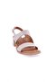 Strappy Heeled Sandals Ice Genuine Leather 2101153219 - 2