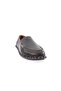 Women's Sewing Detailed Loafer Shoes Black 71432110 - 2
