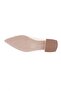 2800-23y Women's Pointed Toe Buckled Ballerinas - 5