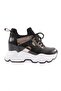 1000-23y Women's Mega Thick Sole Sneakers Shoes