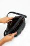 Y.S.Deri Women's Crossbody Messenger Shoulder Bag Vegan Leather 25*20 cm Shoulder Bag Multi-Pocket - 4