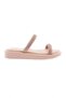 Women's Silver Stone Banded Slippers Nude 111033108