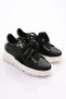 Es853 Women's Thick Sole Bow Sneakers Shoes - 2