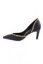 Black Satin Stiletto - Transparent Detail, Women'S, 24393261 - 3
