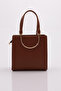 Tan Metal Classic Women's Bag - 1342856 - 3