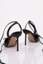 5066 Women's Round Stone Detailed Heeled Shoes - 3