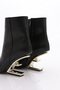 1106 حذاء نسائي بكعب عالٍ أسود - 3
