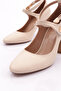Women's Ankle Strap Heeled Shoes Ten 91843236 - 4