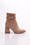 Women's Heeled Boots Mink Snake 33223481