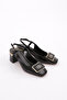 Women's Heeled Shoes Black Patent Leather 352293539 - 2