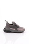 023-1 Women's Lace-Up Back Point Patterned Sports Shoes