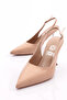6737 Women's Open Back Heeled Evening Dress Shoes - 4