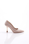 Women's Pointed Toe Heeled Shoes Rose Crocodile 21243534