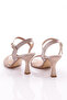913 Women's Striped Heeled Shoes - 3