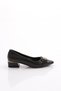 Women's Heeled Shoes with Metal Accessories Black 79582534