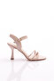 923 Women's Striped Heeled Shoes