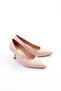 Women's Pointed Toe Low-Cut Heeled Shoes Skin Nubuck Satin 451221029 - 2