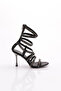 K701 Women's Stoned Heeled Evening Shoes