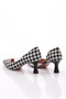 353 Women's Transparent Pointed Toe Low Heeled Shoes - 3