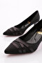 315 Women's Pointed Toe Low Heeled Shoes - 4