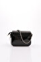 Black Patent Leather Women's Bag - Chain and Shoulder Strap 411103279 - 3