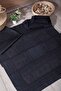 Set of 4 Fringed Etamine Dark Bundles - 3