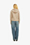 Jxevi Women's Beige Sweatshirt 12261550 -Peyote - 5