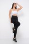 Winter Leggings Thermal Keeping Warm Women Men Unisex Black Inside Plush Fleece Underwear Leggings - 4
