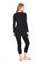 Winter Thermal Underwear Unisex Cotton Stretchable Comfortable Fleece Lined Inner and Outer Underwear Set - 7