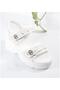24Y413-2 Women's High-Heeled Premium Sandals with Stone-Embellished Sole - 2