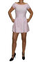 Şeker Pembe Mini Elbise - 4