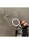 iPhone 16 Pro Compatible Mica Magsafe Feature Transparent Non-Yellowing Luxury Hard Case Back Cover