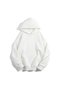 Plain Oversize Hooded Sweatshirt Hodie