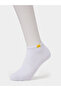 Pack of 5 - Contrast Accent Ankle Socks - 8