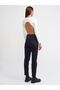 By-3342 Black High Waist Lycra Mom Jeans Momjeans Narrow Leg Jeans - 3