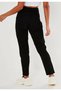 By-6113 Batın Women's Mom Black Relaxed Fit Comfort High Waist Jean Jeans Narrow Leg Denim Trousers - 3