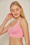 C14001 Seamless Sports Bustier Pink Neon - 4