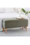 Glend Sandıklı Bench Puf - Yeşil - 2