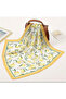 Uk Designer's Lemon Neck Scarf 70 cm - 3