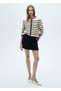 Striped Knitwear Jacket