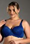 Lace Unsupported Bra C18042 Cobalt Blue - 3